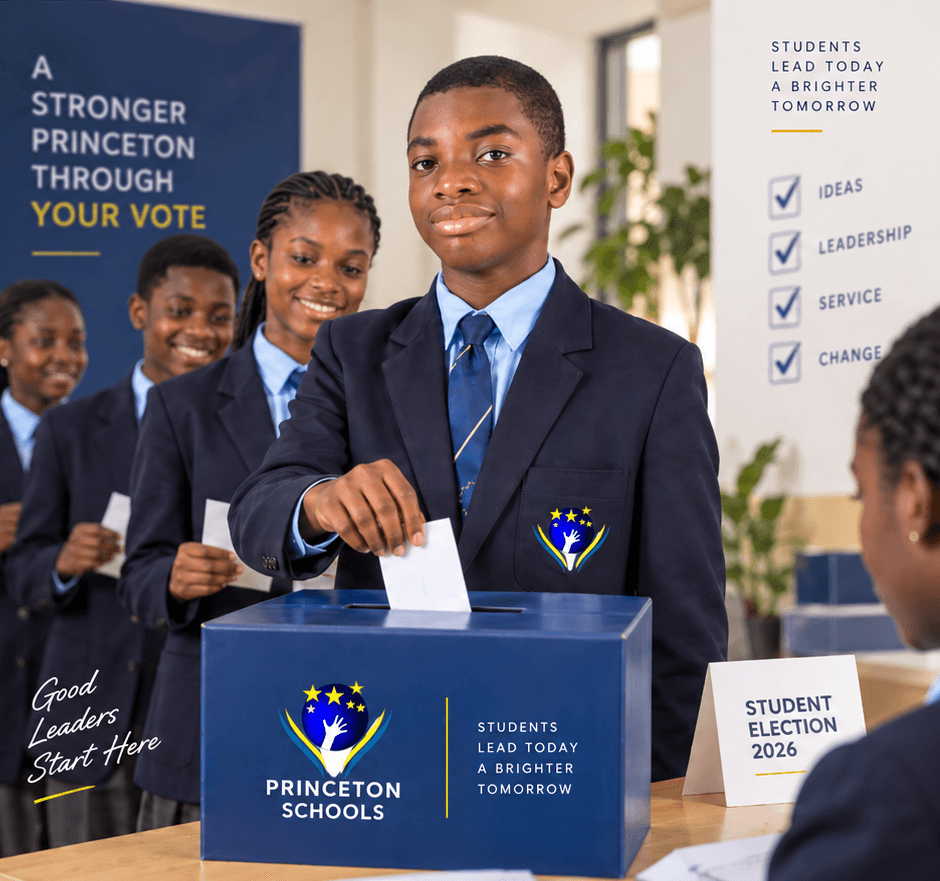 Students voting